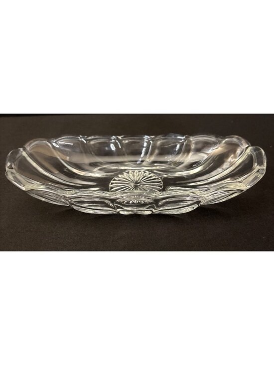 Other - Anchor Hocking Vintage Butter Dish Banana Split Hot Dog Candy Boat Relish Dish